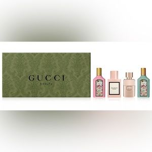 2 LEFT! GUCCI 4-piece perfume sampler